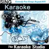 The Karaoke Studio - Karaoke Pop Songs: August 2012